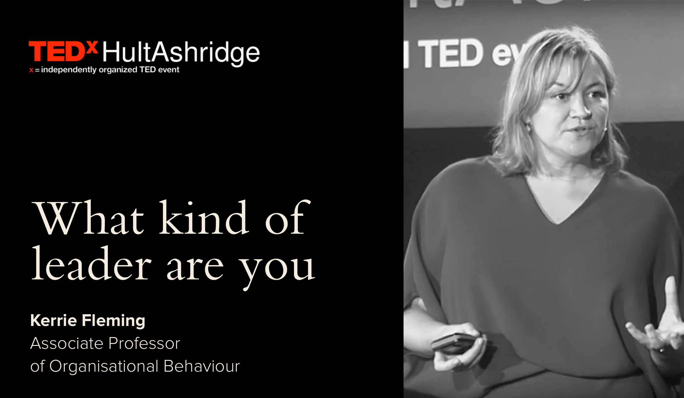 TEDx Kerrie Fleming