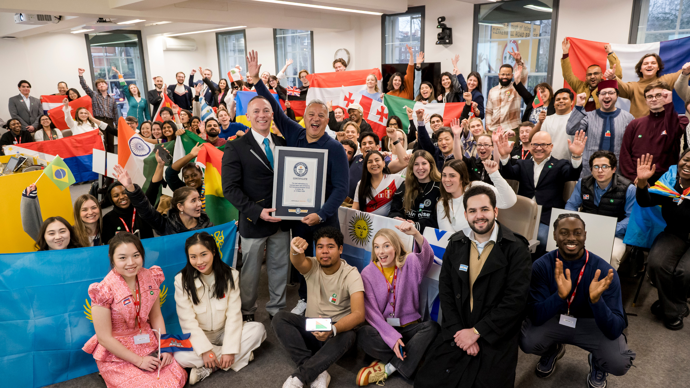 Hult International Business School Breaks Guinness World Record