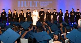 Stage at Hult London graduation