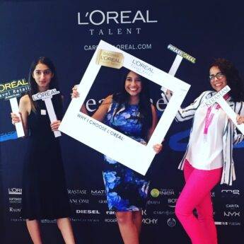 The recruiting event where I met the L'Oréal Travel Retail Americas team (to later be hired)