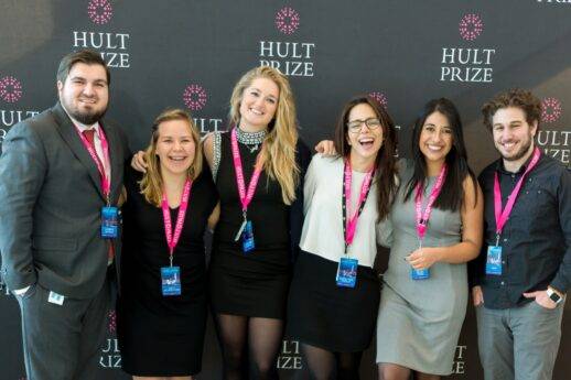 Nicole with Hult Prize team