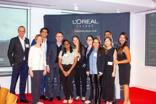 Nicole returning to Hult as an employer with the L'Oréal team