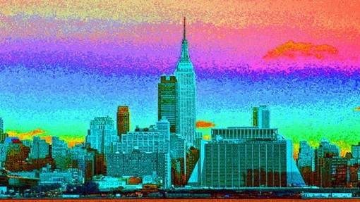 NYC multicolour
