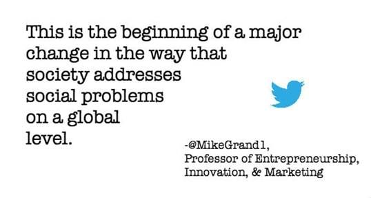 Highlights from the HultTweetUp on Social Entrepreneurship with Professor Mike Grandinetti