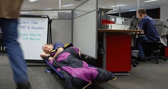 Is the Secret to Success Sleeping on the Job?