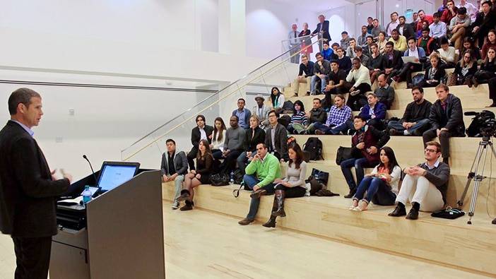 Boston Celtics boss and other global leaders talk to Hult students