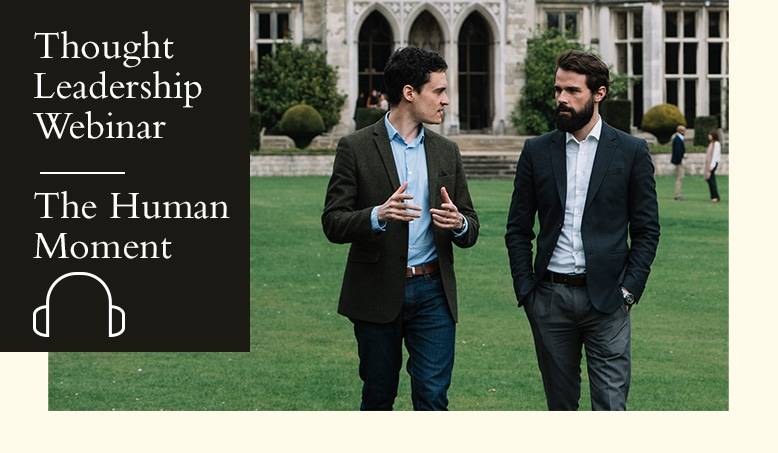 Webinar: The Human Moment