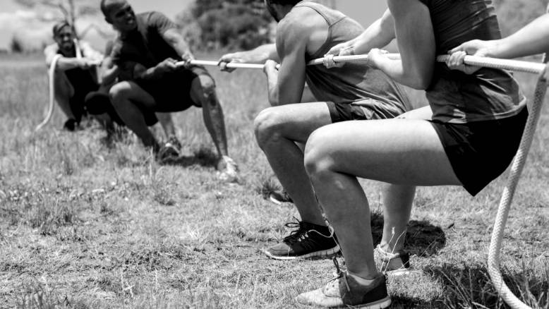 Tug o War - working with integrity