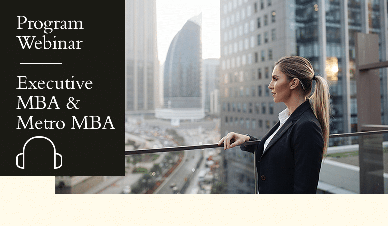 Webinar: Hult’s Executive MBA