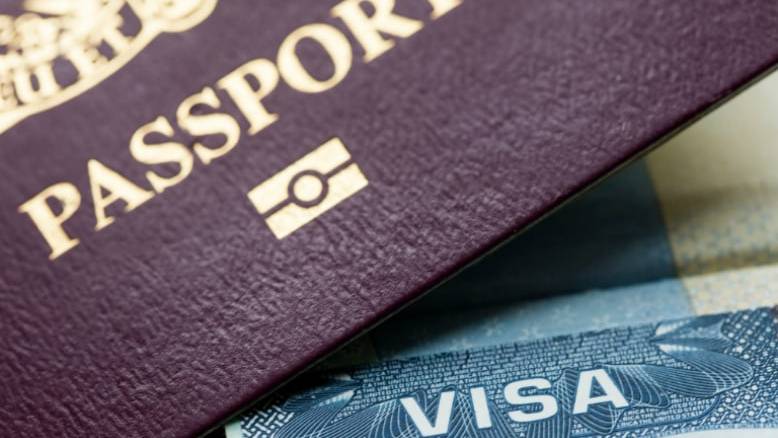 Traveling visa passport