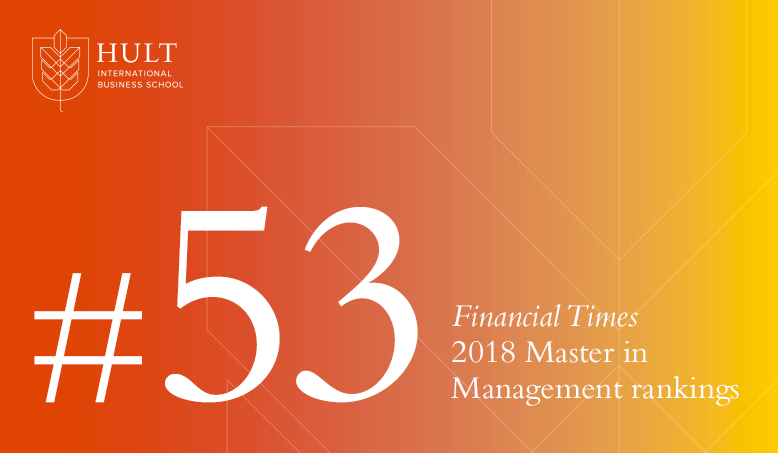 Hult joins Financial Times rankings as highest new entrant