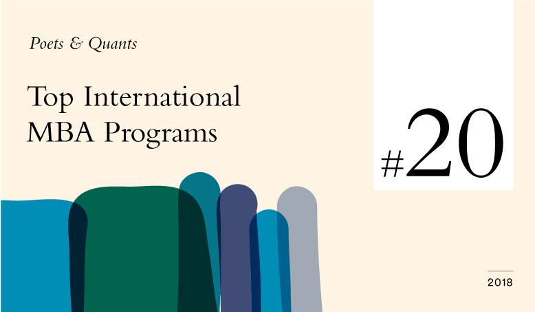 Hult’s Global One-Year MBA ranked #20 in Poets & Quants’ Top International MBA Programs of 2018 ranking