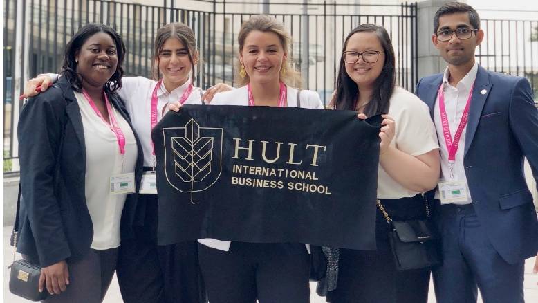 Global ambassadors at 2018 Hult Prize finals