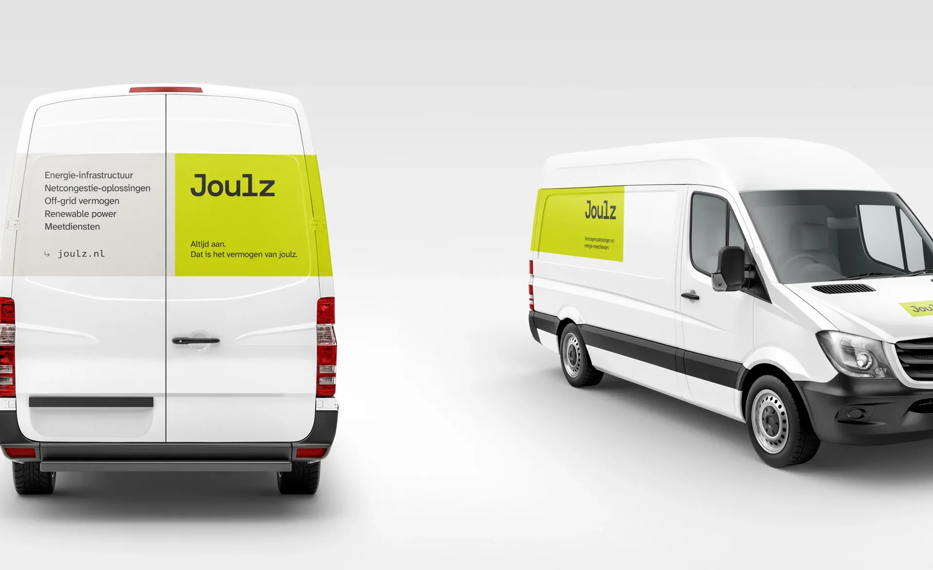 Joulz bus bestickering