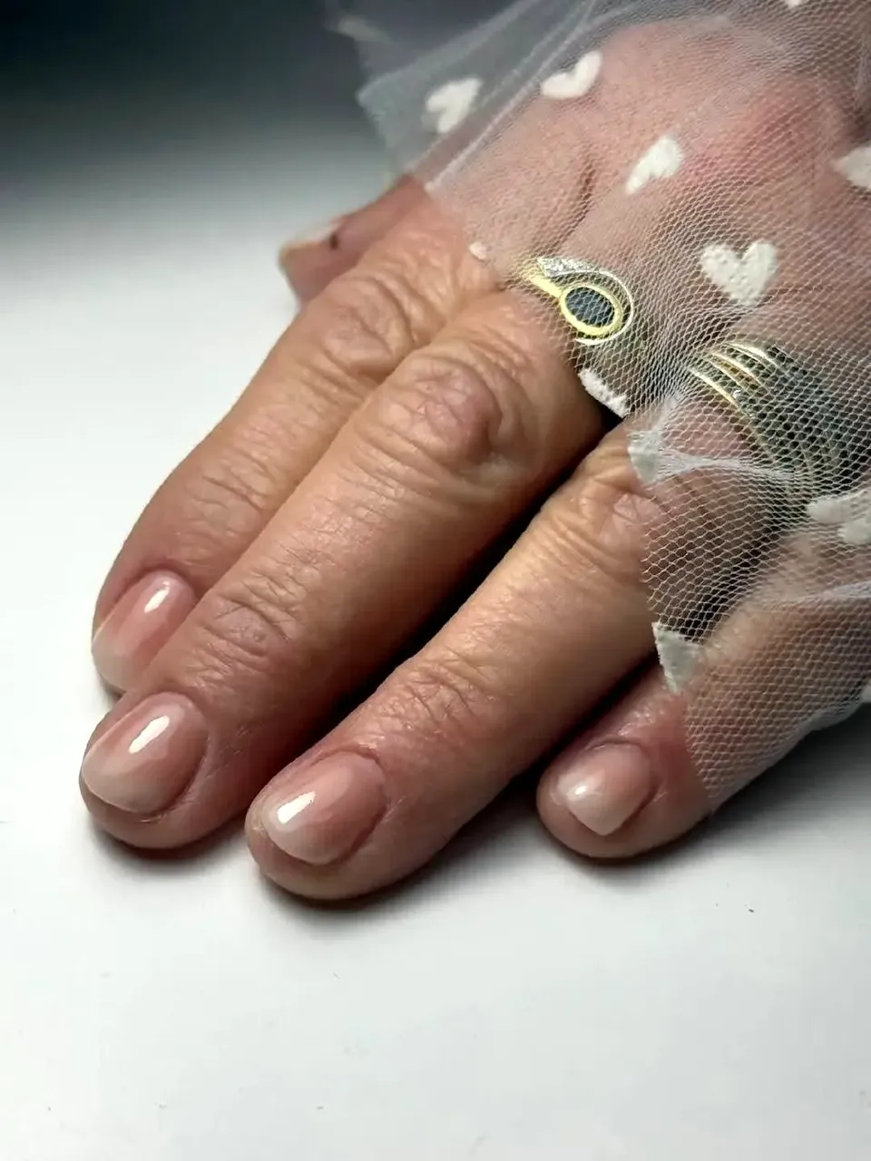 Nude nagels met een natuurlijke look