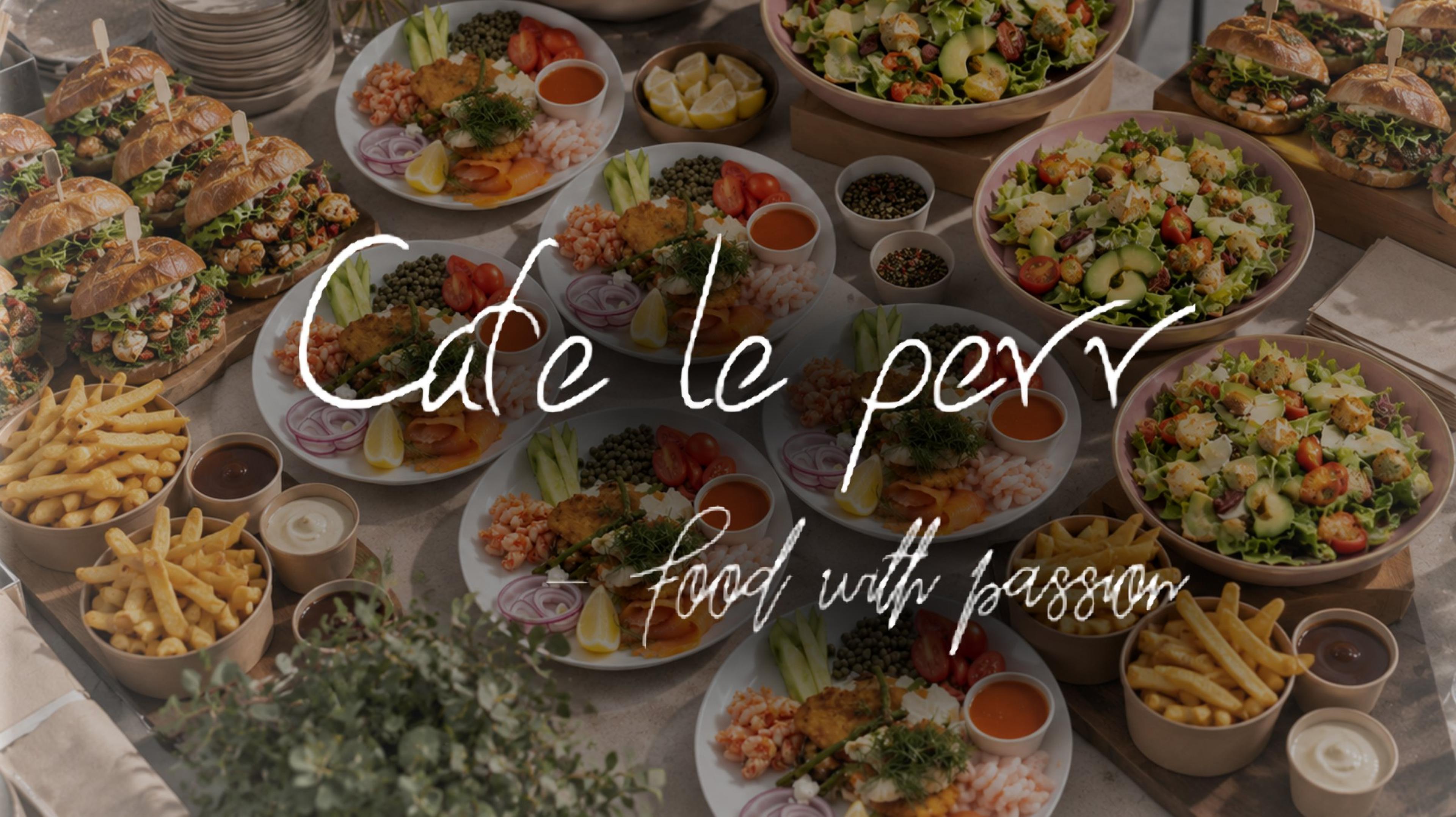 Cafe Le Perr, firmalevering