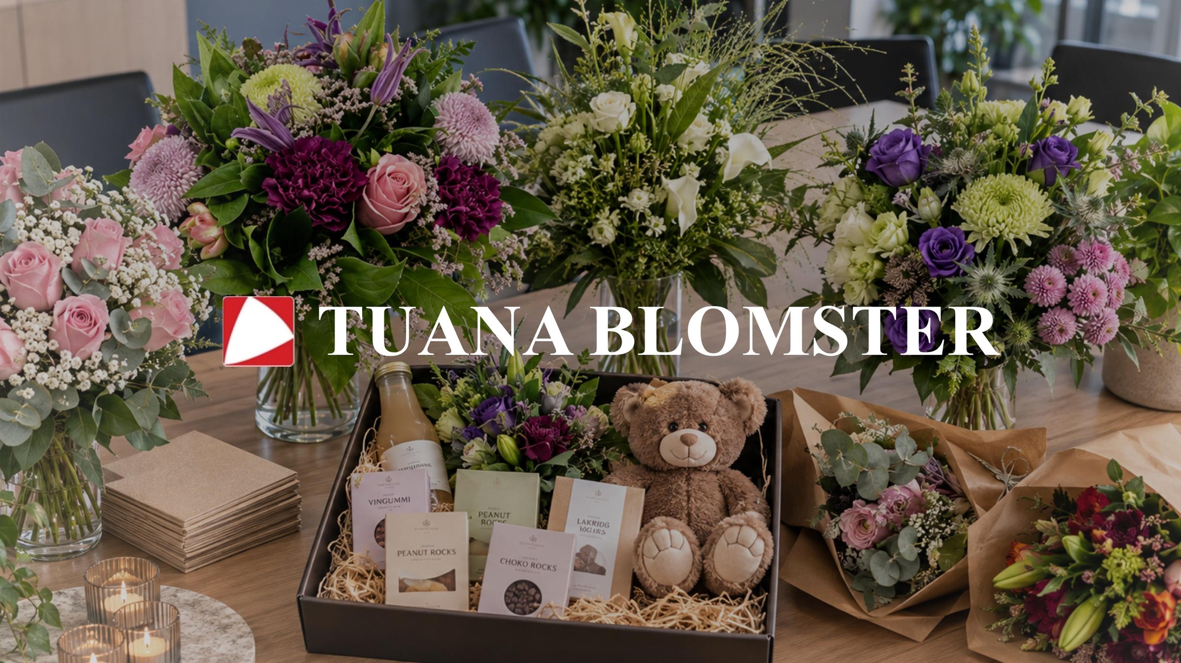 Tuana Blomster, firmalevering