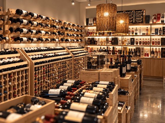 The Spectrum Wine retail store