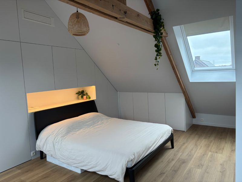 Master bedroom op de afgewerkte zolder