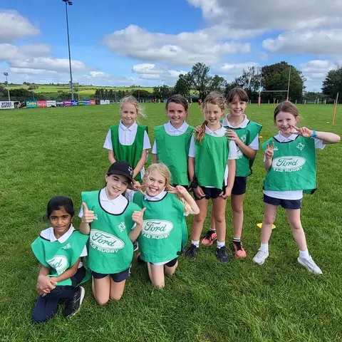 Pupils at the primary schools rugby blitz at Clonakilty RFC (photo 4 of 24)