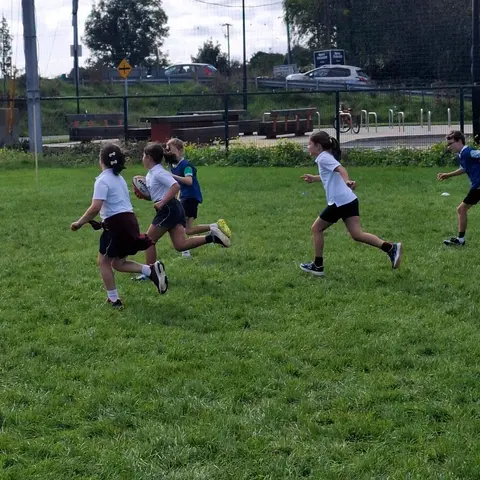 Pupils at the primary schools rugby blitz at Clonakilty RFC (photo 10 of 24)