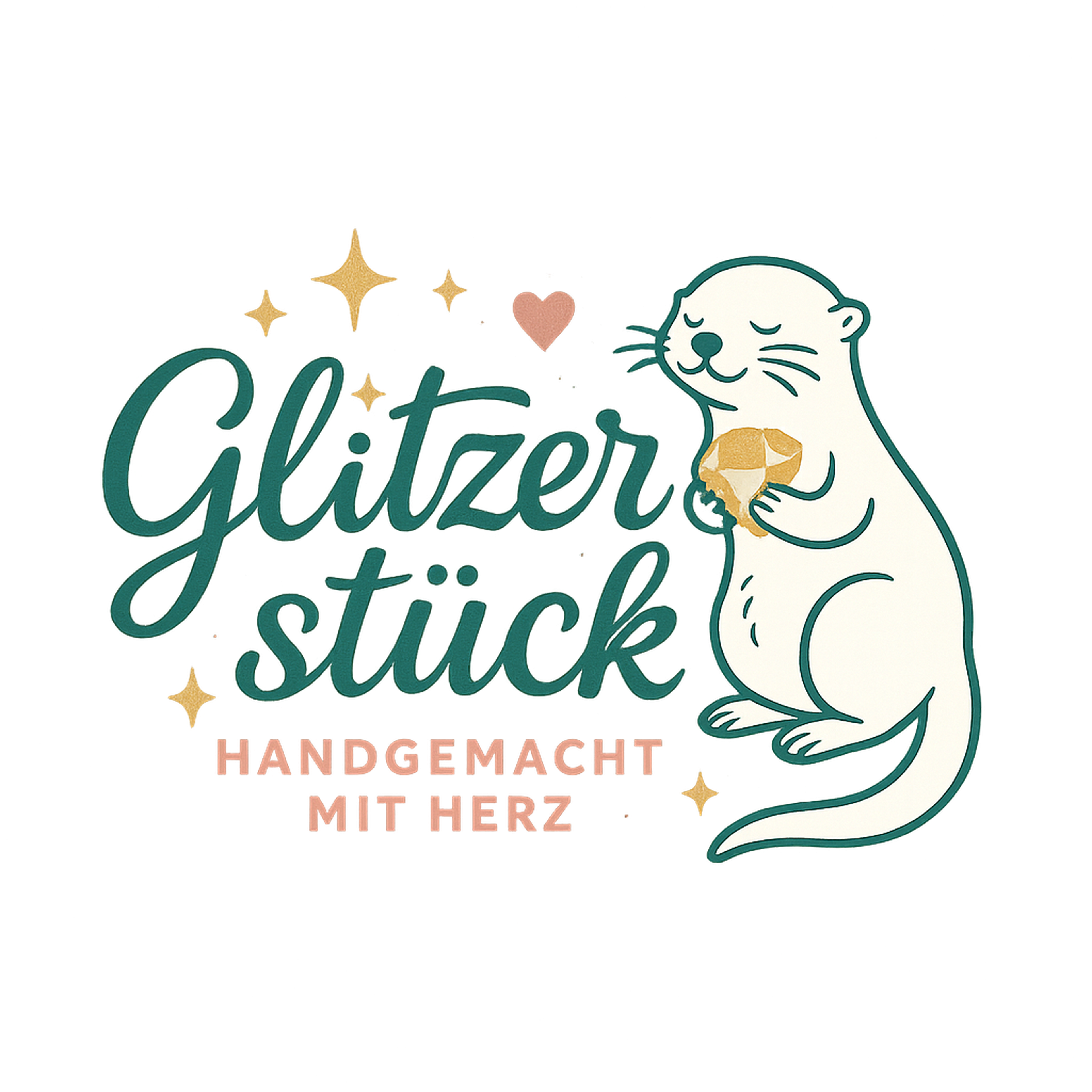 Glitzerstück