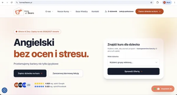 Strona Szkoły Języka Angielskiego