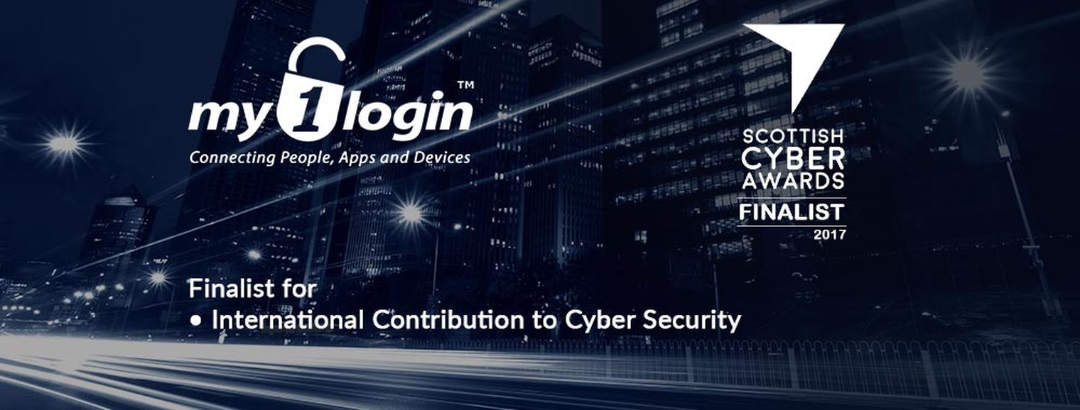My1Login Finalist for the International Contribution to Cyber Security