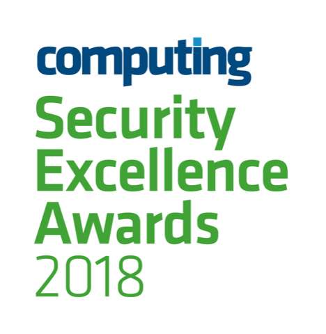 Computing Security Excellence Awards 2018 badge