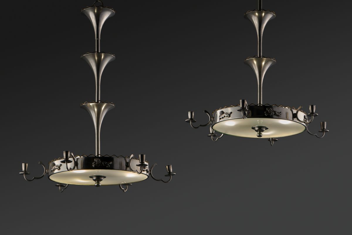 Pair of Svenskt Tenn Lamps - Image