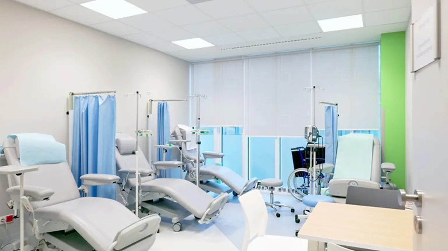 MTZ room with hospital beds