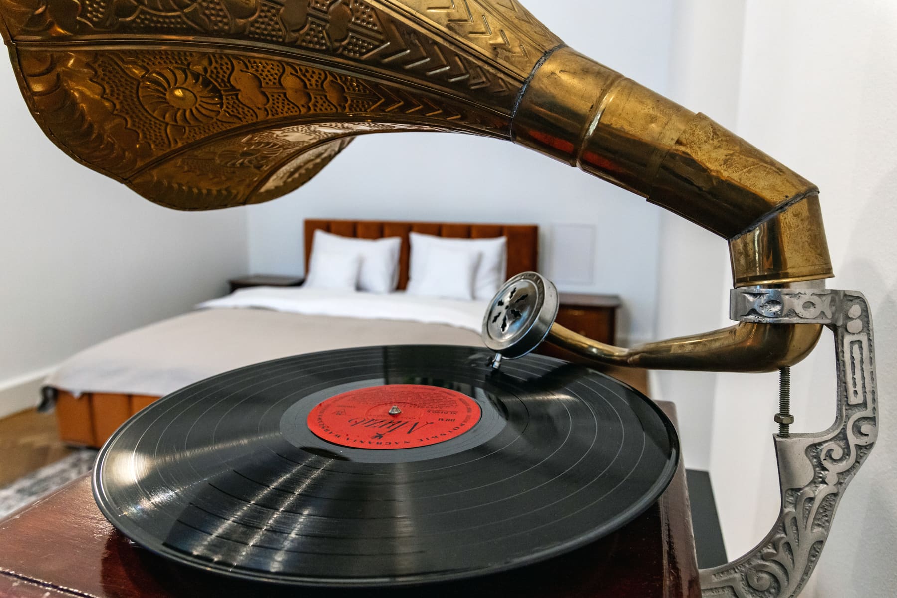 Detal · gramofon