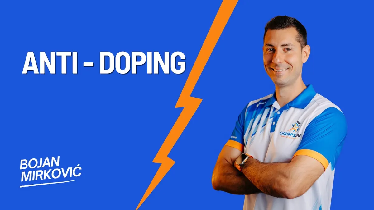 Anti Doping in Sport, taught by Bojan Mirković