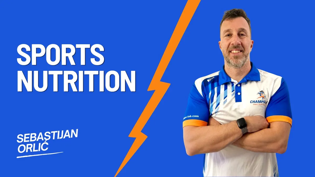 Nutrition in Sports, taught by Sebastijan Orlić and Josipa Juričević