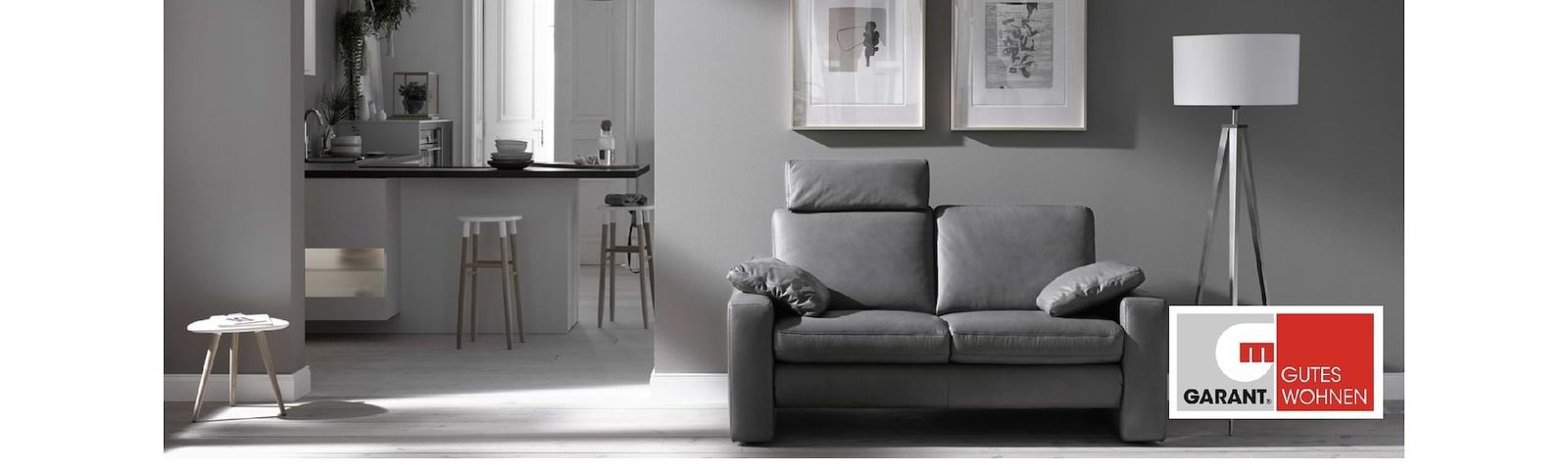 Wohnraum mit Sofa