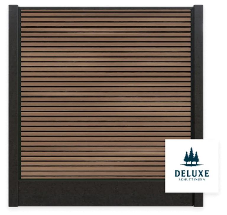 Rhombus Teak (zwarte groef)