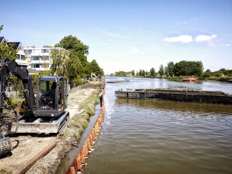 Herstructurering kade langs de Boonervliet