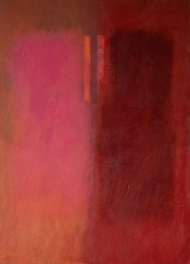 Schilderij van Günther Borst: “Kleurenstudie naar Rothko” (i)
