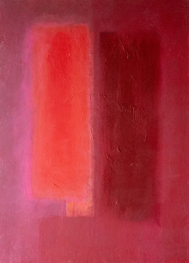 Schilderij van Günther Borst: “Kleurenstudie naar Rothko” (iii)