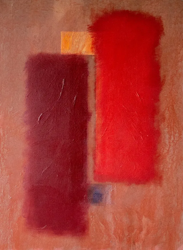 Schilderij van Günther Borst: “Kleurenstudie naar Rothko” (ii)