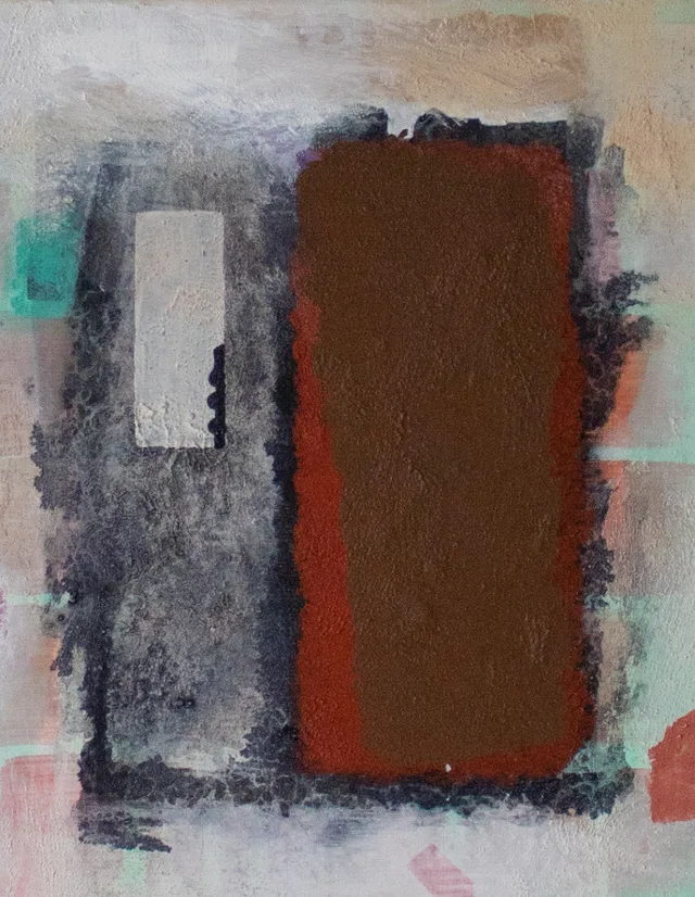Schilderij van Günther Borst: “Levensruimte P”