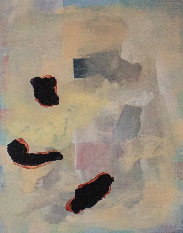 Schilderij van Günther Borst: “Levensruimte Q”
