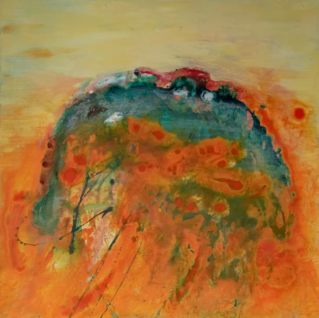 Schilderij van Günther Borst: “Spaanse impressie” (i)
