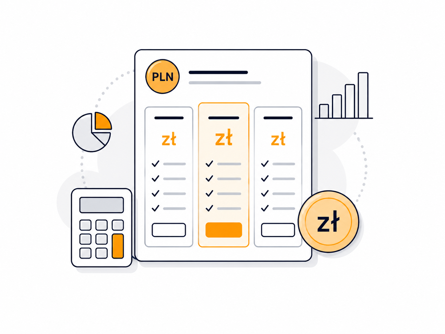 Modular pricing — you pay for the modules you switched on