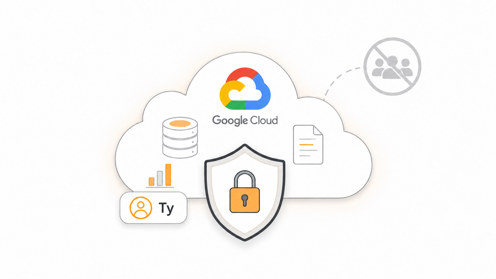 Data locked inside your own Google cloud
