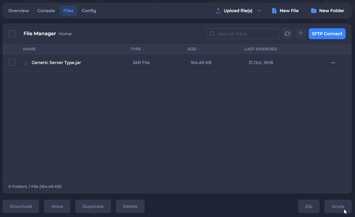 How to Install a Custom JAR (Custom Server Type) - Shockbyte