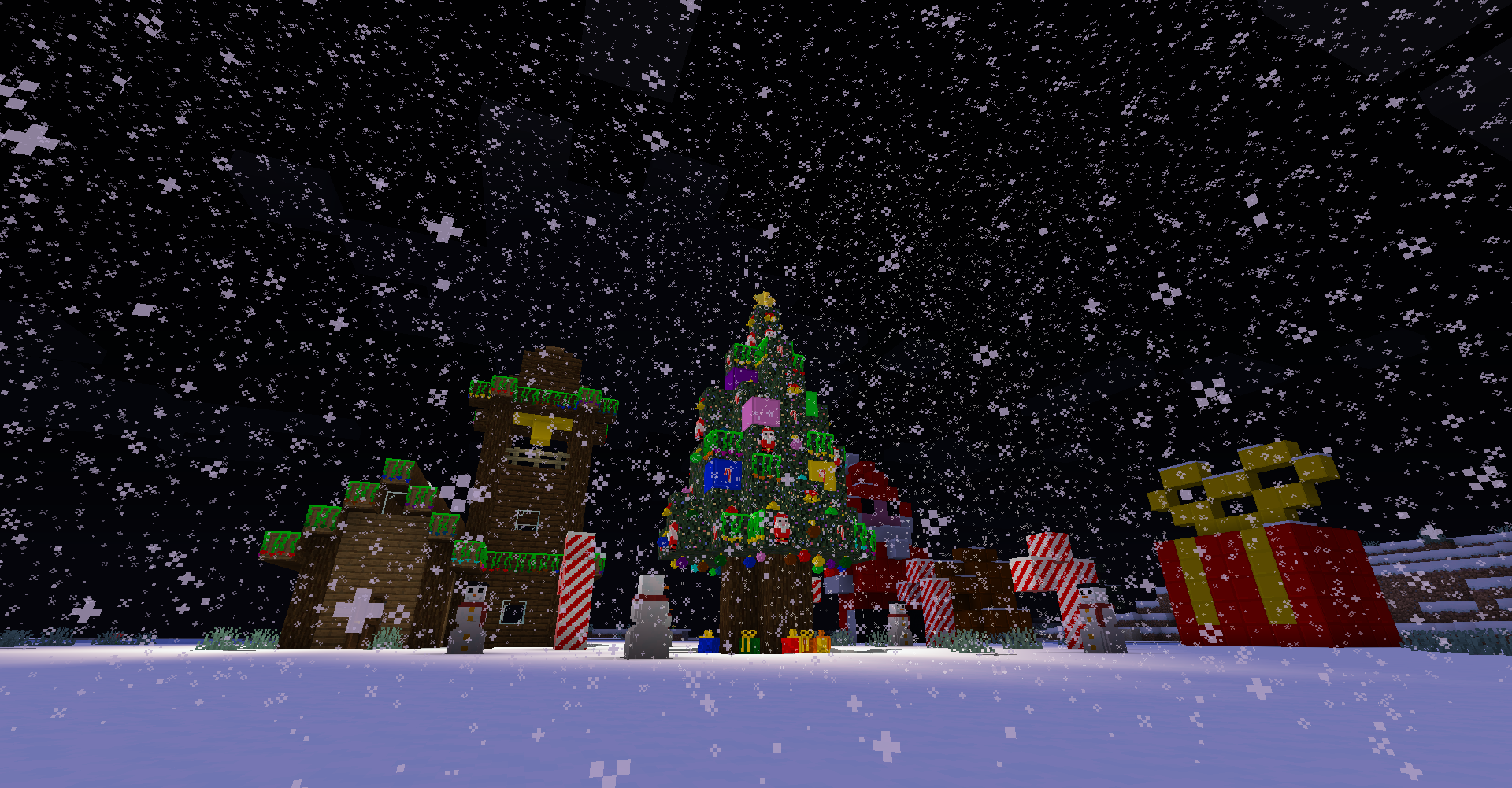 Minecraft Christmas Wallpaper Free [最も選択された]