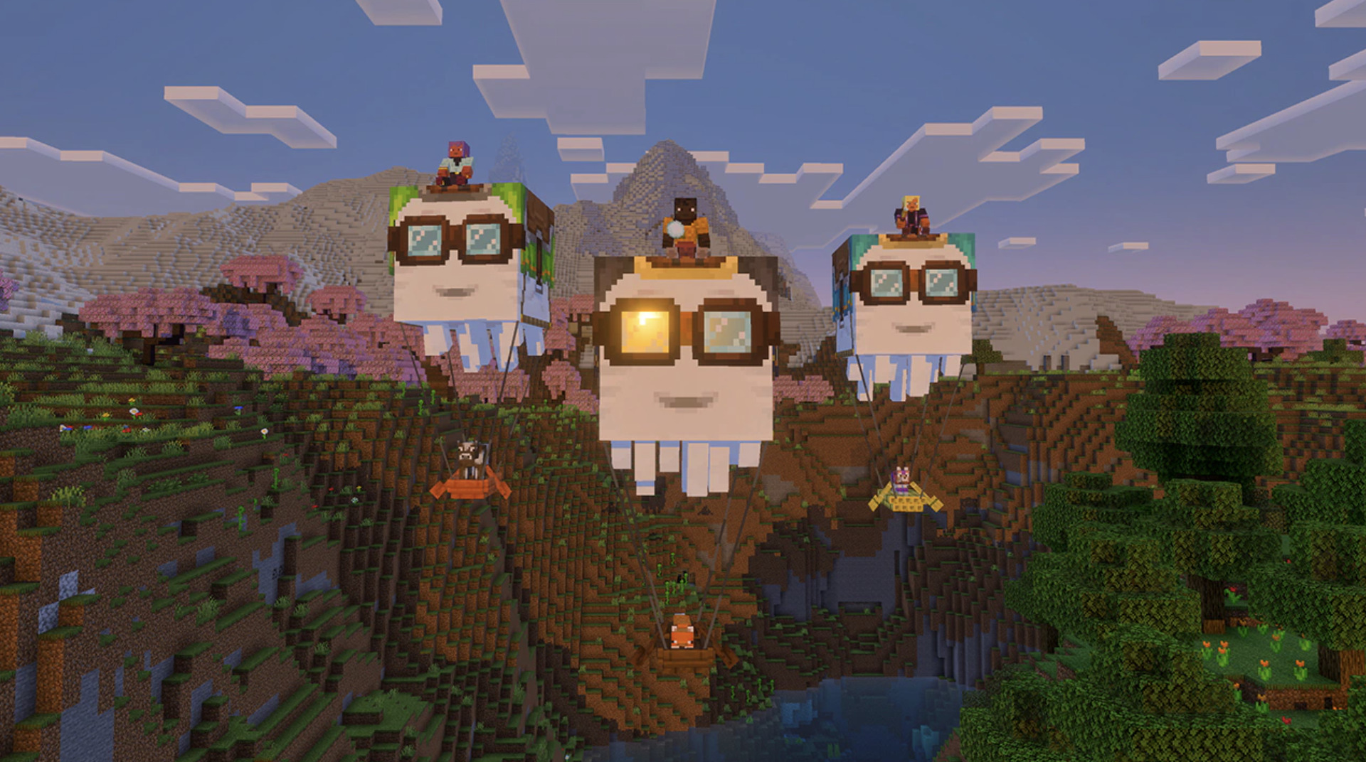 Minecraft Chase The Skies Update