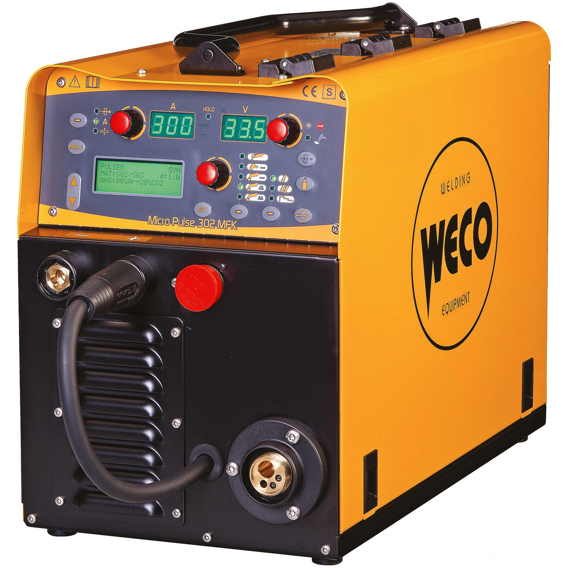 MicroPulse 302MFK – Portable MIG/MAG pulsed welding machine | Weco