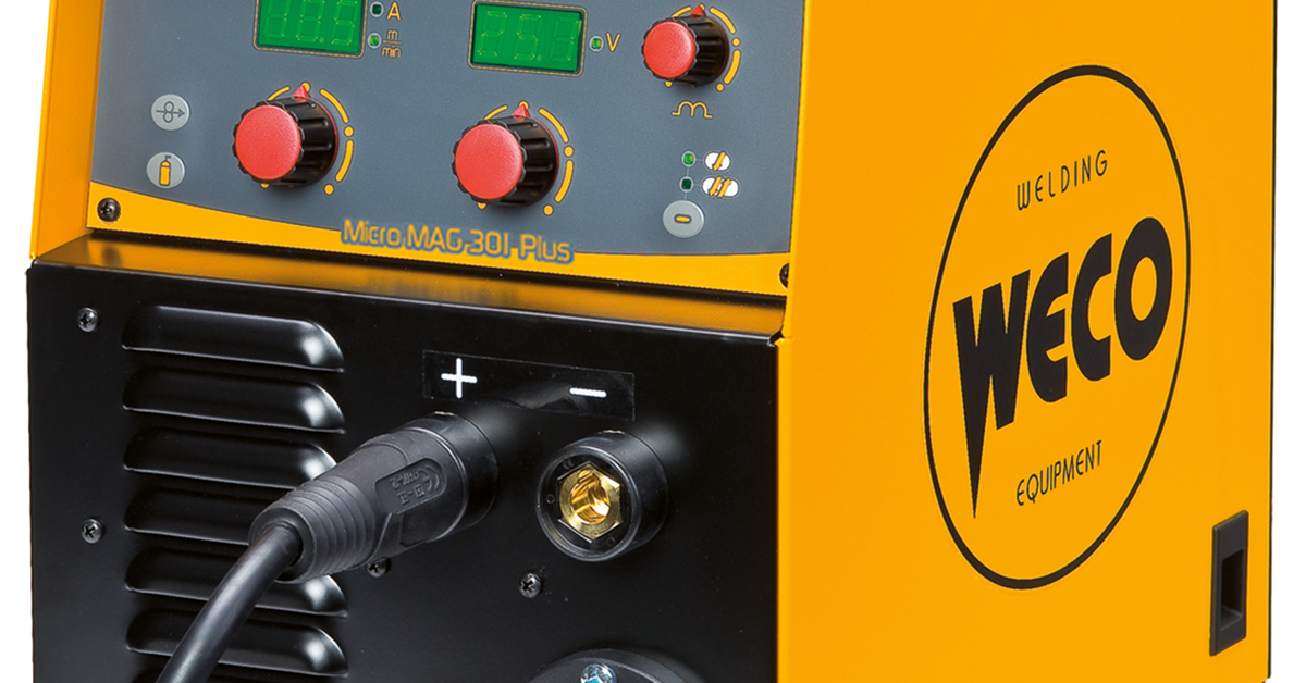 MicroMAG 301Plus – Portable multifunction MIG/MAG welding machine | Weco
